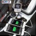 OkaeYa BT67 Wireless Car Bluetooth FM Transmitter Handsfree Car Kit with USB Charging port